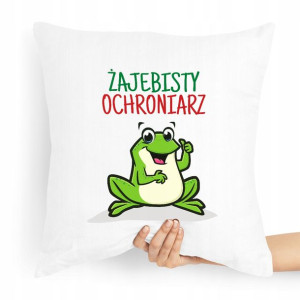 Prezent Poduszka Dla Ochroniarza Stróż Żajebisty