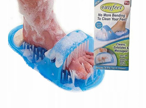 Szczotka Masazer Do Mycia Stóp Pięty Easy Feet 2w1