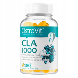 Ostrovit CLA 1000 180k | SPALACZ KWAS LINOLOWY