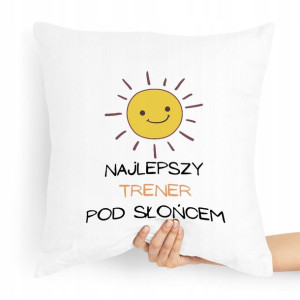 Prezent Poduszka Dla Trenera Najlepszy Pod Słońcem