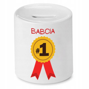 Skarbonka Dla Babci Babcia Na Medal #1 Prezent