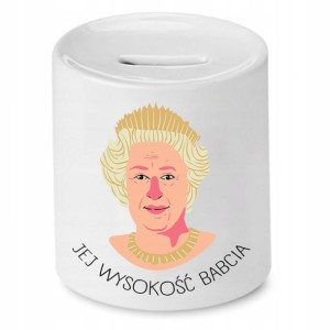 Skarbonka Dla Babci Jej Wysokość Babcia