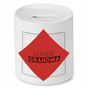 Skarbonka Dla Babci Super Grandma Super Babcia