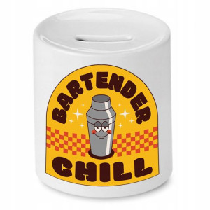 Skarbonka Dla Barmana Bartender Chill Prezent