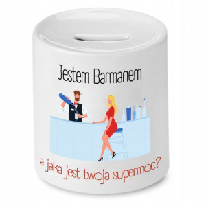 Skarbonka Dla Barmana Jestem Barmanem Prezent