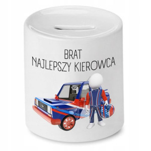 Skarbonka Dla Brata Najlepszy Kierowca Prezent