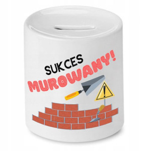 Skarbonka Dla Budowlańca Sukces Murowany Prezent