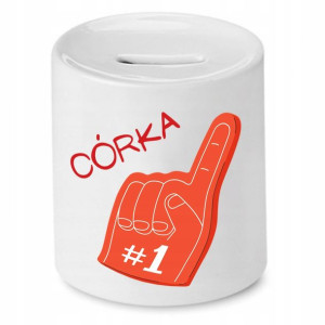 Skarbonka Dla Córki Córka Na Medal #1 Prezent