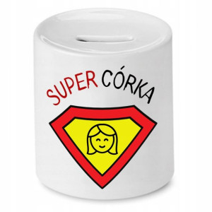 Skarbonka Dla Córki Curusi Super Córka Prezent
