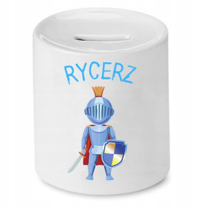 Skarbonka Dla Dzieci Syna Córki Rycerz Prezent