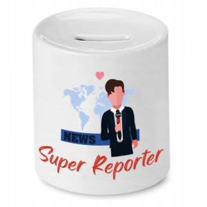 Skarbonka Dla Dziennikarza Super Reporter Prezent