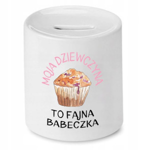 Skarbonka Dla Dziewczyny To Fajna Babeczka Prezent