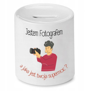 Skarbonka Dla Fotografa Jestem Fotografem Prezent