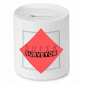 Skarbonka Dla Geodety Super Surveyor Prezent