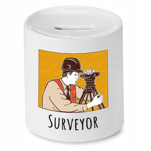 Skarbonka Dla Geodety Surveyor Prezent