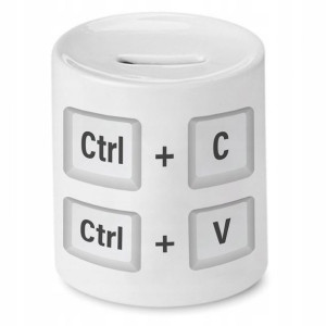 Skarbonka Dla Grafika Ctrl + C Ctrl + V Prezent