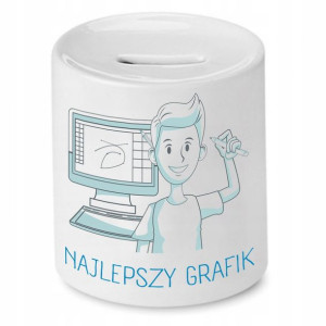 Skarbonka Dla Grafika Najlepszy Grafik Prezent