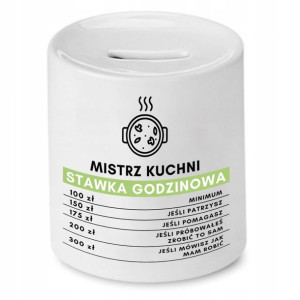 Skarbonka Dla Kucharza Stawka Godzinowa Prezent