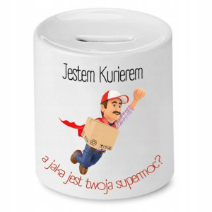Skarbonka Dla Kuriera Jestem Kurierm Prezent