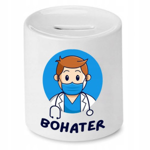 Skarbonka Dla Lekarza Doktora Bohater Prezent