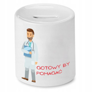 Skarbonka Dla Lekarza Doktora Gotowy By Pomagać