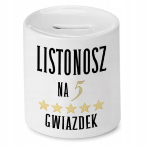 Skarbonka Dla Listonosza Listonosz Na 5 Gwiazdek