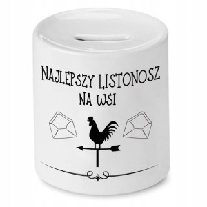 Skarbonka Dla Listonosza Najlepszy Na Wsi Prezent
