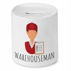 Skarbonka Dla Magazyniera Warehouseman Prezent