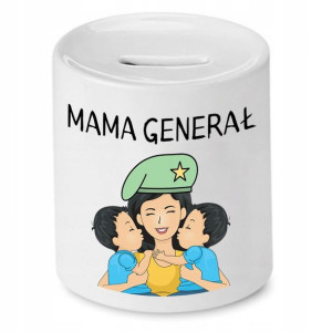 Skarbonka Dla Mamy Matki Mama Generał Prezent