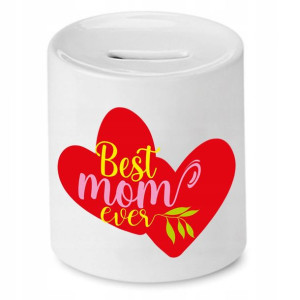 Skarbonka Dla Mamy Matki The Best Mom Prezent