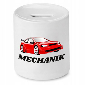 Skarbonka Dla Mechanika Mechanik Mechanic Prezent