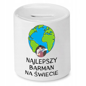 Skarbonka Dla Najlepszego Barmana Na Świecie