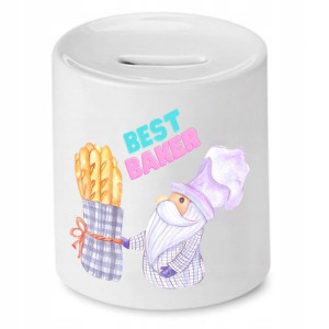 Skarbonka Dla Piekarza Best Baker Prezent