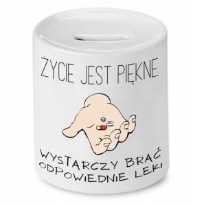 Skarbonka Dla Pielęgniarki Życie Jest Piękne