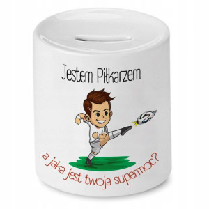Skarbonka Dla Piłkarza Jestem Piłkarzem Prezent