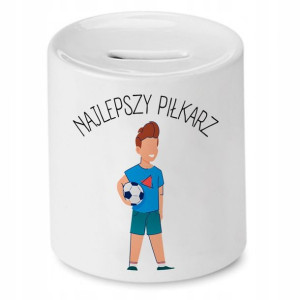 Skarbonka Dla Piłkarza Najlepszy Piłkarz Prezent