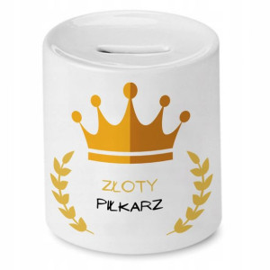 Skarbonka Dla Piłkarza Złoty Piłkarz Prezent