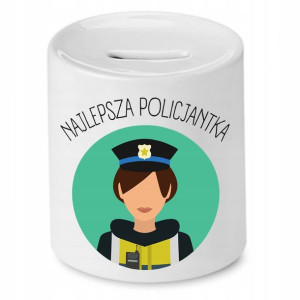 Skarbonka Dla Policjanta Najlepsza Policjantka