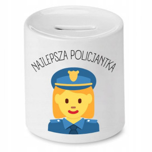Skarbonka Dla Policjanta Najlepsza Policjantka