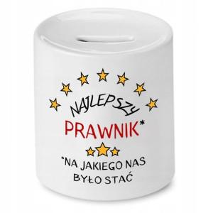 Skarbonka Dla Prawnika Najlepszy Prawnik Prezent
