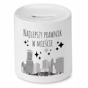 Skarbonka Dla Prawnika Najlepszy W Mieście Prezent