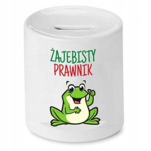 Skarbonka Dla Prawnika Żajebisty Prawnik Prezent