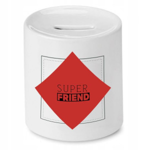 Skarbonka Dla Przyjaciela Super Friend Prezent