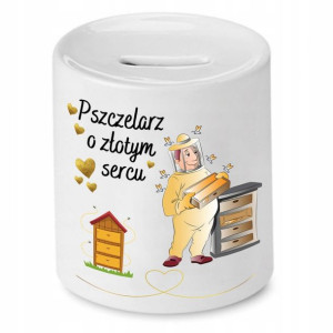 Skarbonka Dla Pszczelarza O Złotym Sercu Prezent