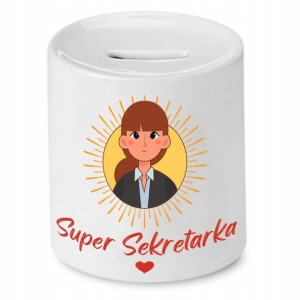 Skarbonka Dla Sekretarki Super Sekretarka Prezent