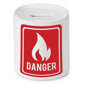 Skarbonka Dla Strażaka Danger Prezent