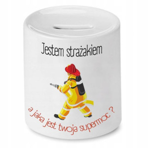 Skarbonka Dla Strażaka Jestem Strażakiem Prezent