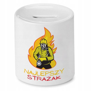Skarbonka Dla Strażaka Najlepszy Strażak Prezent