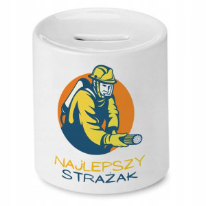 Skarbonka Dla Strażaka Najlepszy Strażak Prezent