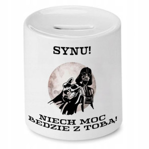 Skarbonka Dla Syna Synu Niech Moc Będzie Z Tobą!
